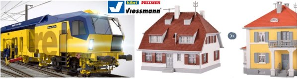 Viessmann, Kibri, Vollmer bei Mini Modellbau Welt-GuT im Vogelsberg - Homberg Ohm Fachgeschäft