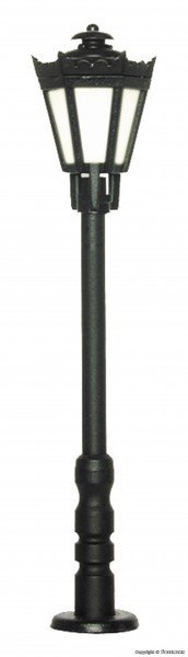 Viessmann 6070 H0 Parklaterne schwarz, LED warmweiß