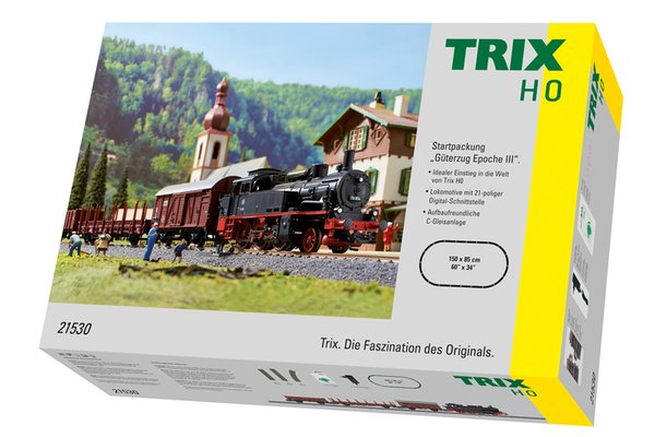 TRIX 21530 H0 Analog Startpackung BR74