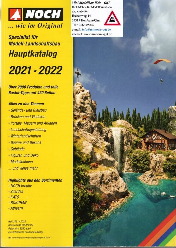 Noch 722105 NOCH Hauptkatalog 2021/2022 Deutsch