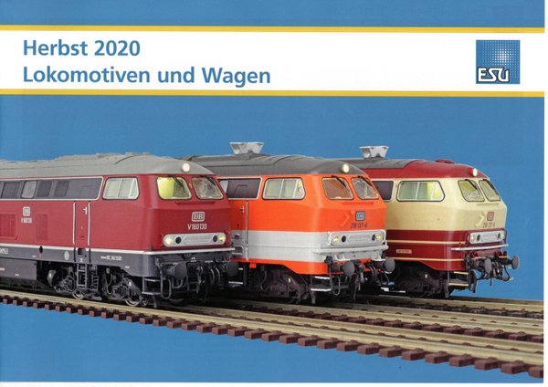 ESU Herbst 2020 Lokomotiven und Wagen / Digital