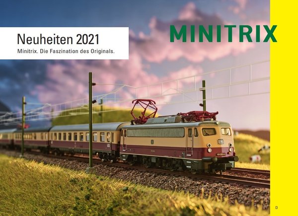 MINITRIX N Neuheiten 2021 Prospekt