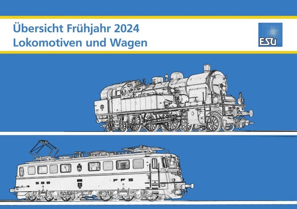 ESU 52983 Frühjahr 2021 Lokomotiven und Wagen / Digital
