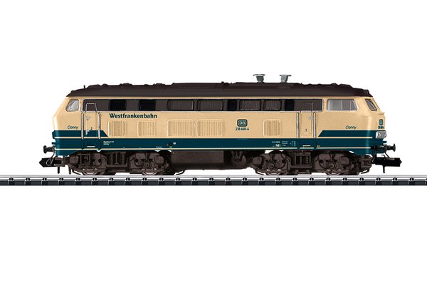 MINITRIX 16821 N Diesellokomotive Baureihe 218