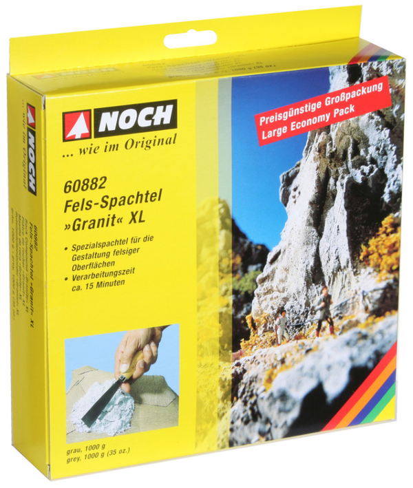 NOCH 60892 Felsspachtel XL Sandstein,Inhalt:1.00 kg