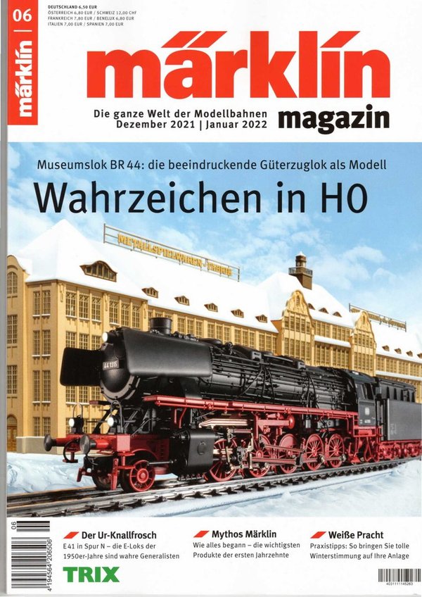 Zeitung Märklin Magazin 06/2021
