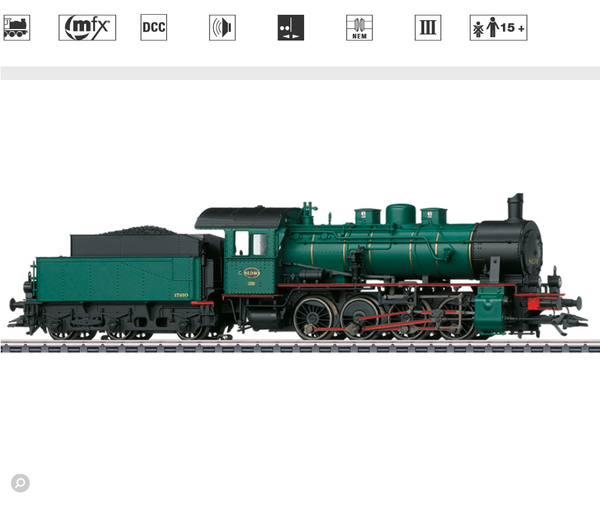 Märklin 39539 H0 Dampflokomotive Serie 81