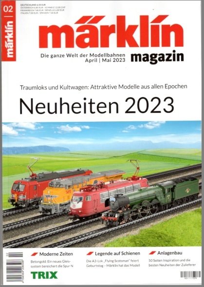 Zeitung Märklin Magazin 02 / 2023