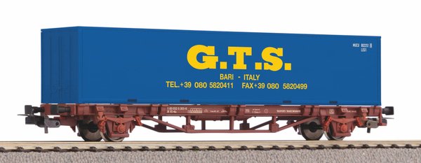 PIKO 27700 H0 Containertragwg. 1x 40 Container GTS FS V